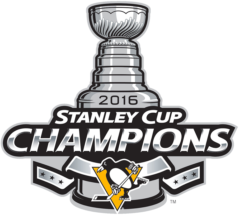 Pittsburgh Penguins 2016 Champion Logo iron on heat transfer
